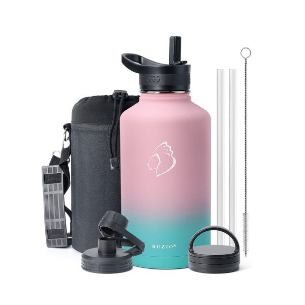 Trio Series Water Bottle with 3 Lids | 64oz - Image 12