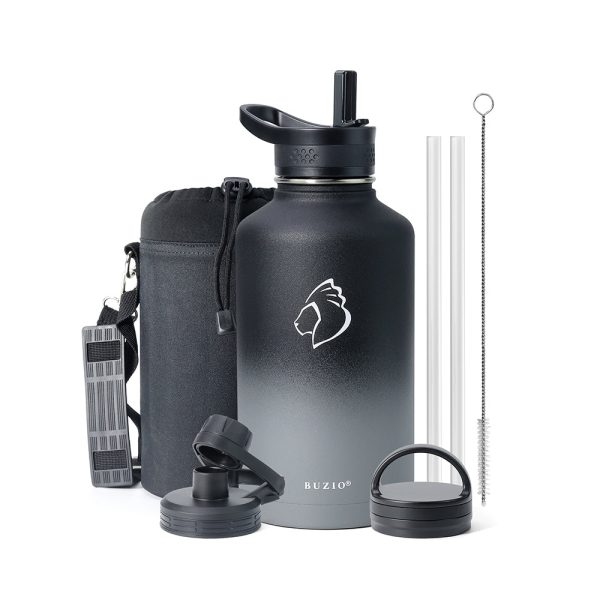 Trio Series Water Bottle with 3 Lids | 64oz - Image 6