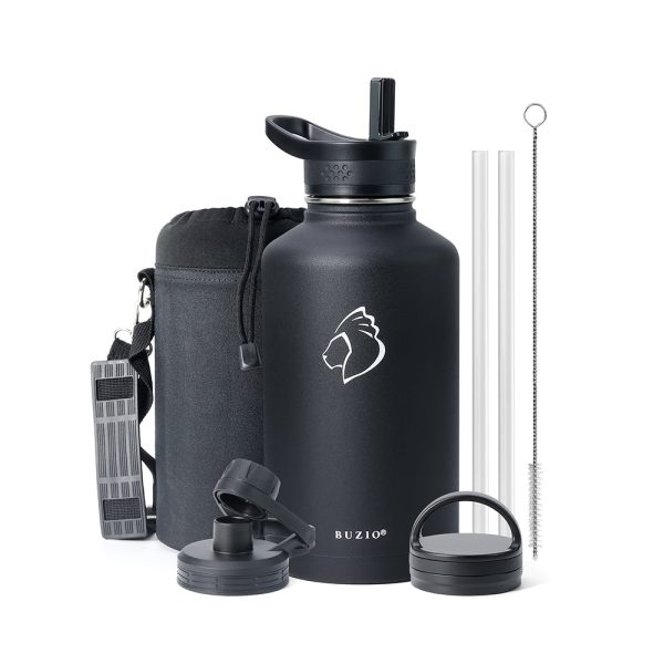 Trio Series Water Bottle with 3 Lids | 64oz - Image 7