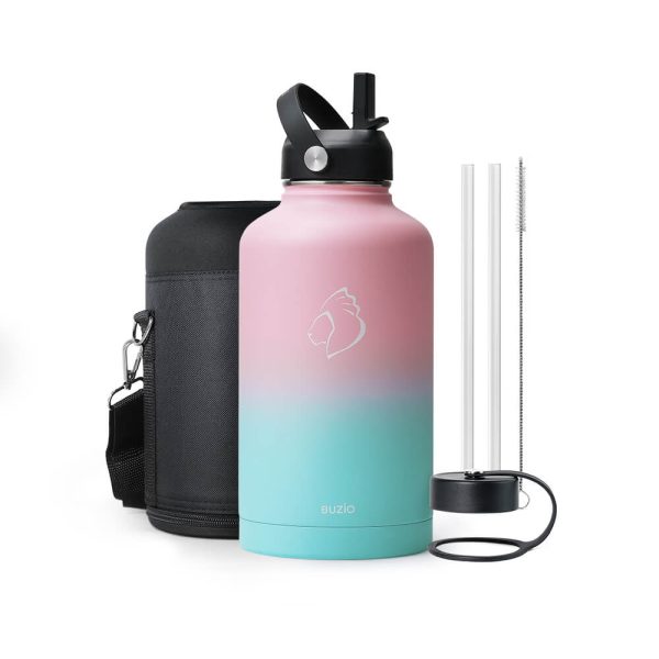 Duet Series Water Bottles with 2 Lids | 64oz - Image 10