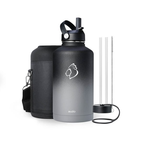Duet Series Water Bottles with 2 Lids | 64oz - Image 5