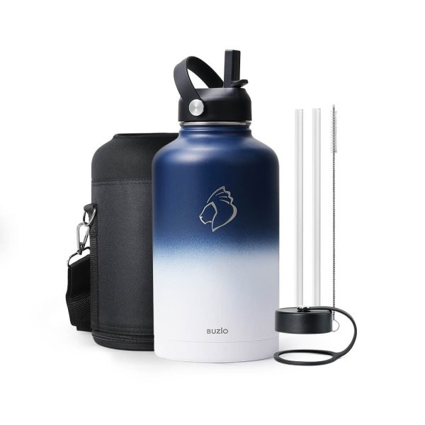 Duet Series Water Bottles with 2 Lids | 64oz - Image 4
