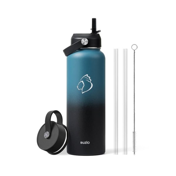 Duet Series Water Bottles with 2 Lids | 40oz - Image 7