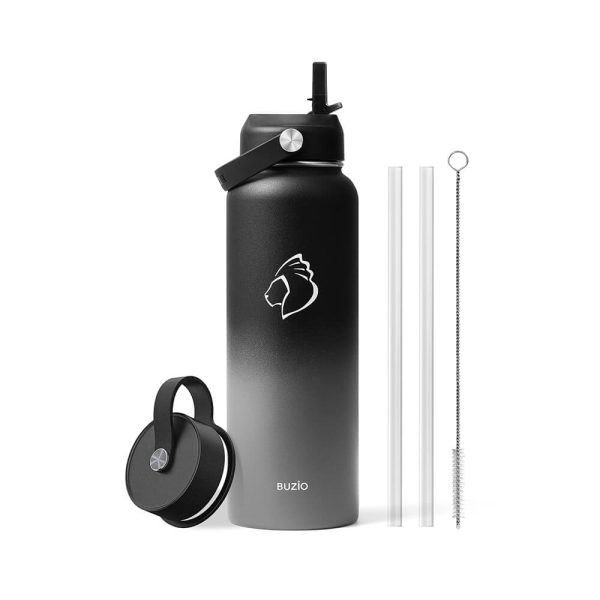 Duet Series Water Bottles with 2 Lids | 40oz - Image 8