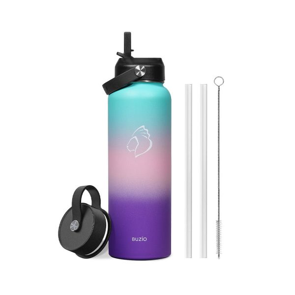 Duet Series Water Bottles with 2 Lids | 40oz - Image 11