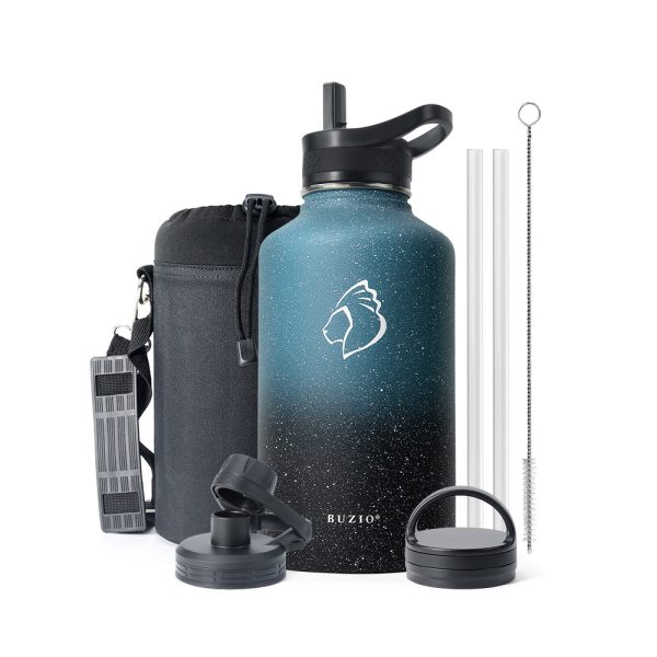 Trio Series Water Bottle with 3 Lids | 64oz - Image 13