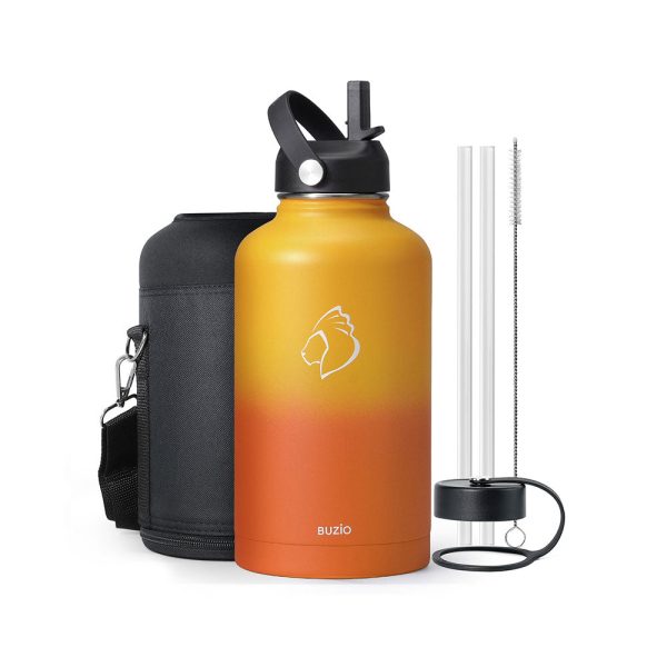 Duet Series Water Bottles with 2 Lids | 64oz - Image 15