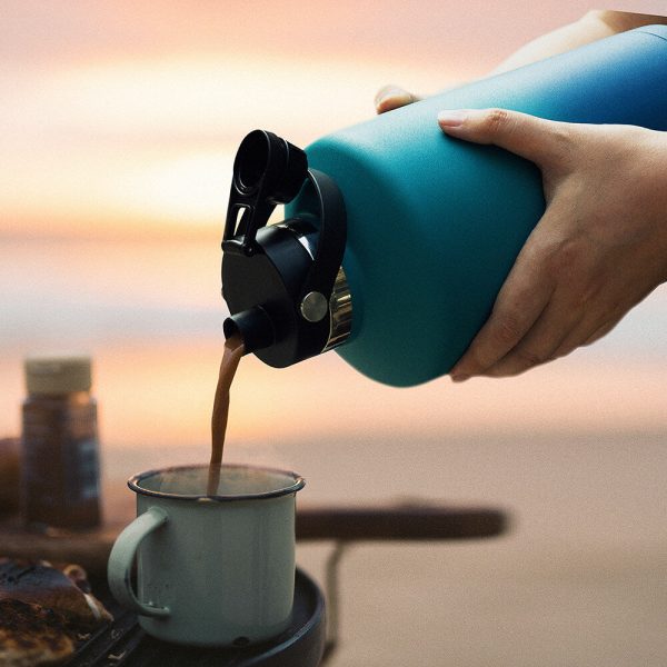 Duet Series Water Bottle With Straw Spout Lid | 128oz - Image 5
